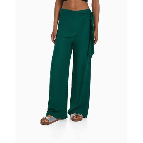 Pantalon en lin 2024 femme pas cher